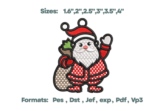 FSL Santa Claus Ornament