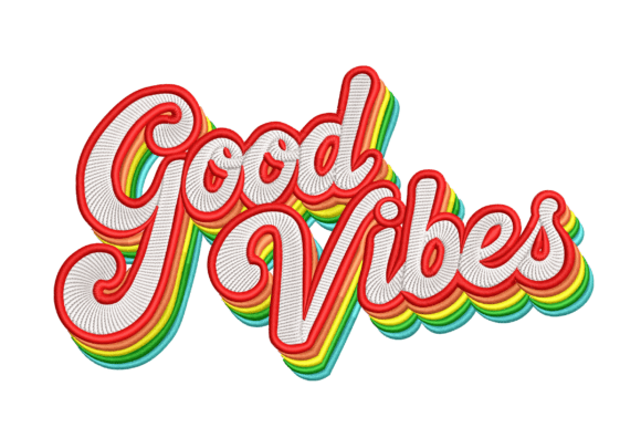 Good Vibes Retro: A Smart Embroidery Choice for Small Business Brands